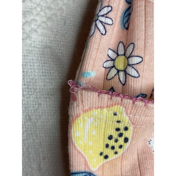 Limited Too Baby Girls Lemon Floral Pants Romper 3-6mos - Picture 3 of 6